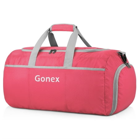 Gonex 90L Economic Packable Travel Duffle, Lightweight Luggage Duffel Sports Gym Bag with Shoe