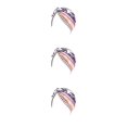 thumbnail image 1 of Qarigey Envolturas para la cabeza para mujeres Estilos bohemios Gorros con nudo en forma de V Pre-atados plisados ​​Skullcap Accesorios de Type1 NO1, 1 of 6