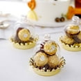thumbnail image 6 of BalsaCircle 12 Gold Clear 4" Mini Crown Jars Dome Favor Holders, 6 of 8