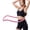 Pink, variant on YIFAEUX Soft Spring Fitness Hoop for Adults Waist-friendly Design Portable Slimming Exercise Equipment Silent Full-Body Training at Home