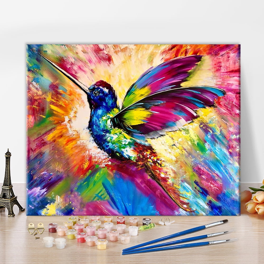 CHENISTORY Oil Painting By Numbers For Adults Markers By Numbers Birds On  Tree Wall Art For Handiwork Coloring By Numbers Gift - AliExpress