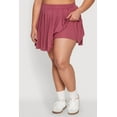 thumbnail image 5 of Womens Plus Size High Waisted Active Pleated Skirt, 5 of 6