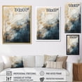 thumbnail image 4 of Designart "Abstracted Natural Flow" Landscape Forest River Floater Framed Wall Art Prints, 4 of 5