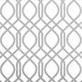 thumbnail image 4 of Sun Zero Detour Modern Trellis 100% Blackout Cordless Roman Shade, 27"x64", White, 4 of 6