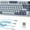 Lavender, variant on RK86 Pro Mechanical Keyboard, 2.4G Wireless/BT5.0/USB-C Wired Gaming Keyboard 75% Layout TKL 87 Keys with 1.2'' TFT HD Color Display & CNC Knob, 27 RGB Backlit TTC Hot-Swap Linear Switch - Grey