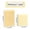F*2, variant on Colored Lined Sticky Notes (2-Pack) - 4 Colors, 100 Sheets Each, Removable Ruled Memo Pads for Note Taking & Reminders