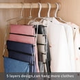 thumbnail image 2 of Perchas antideslizantes FeeraHozer para pantalones, 6 unidades, de acero inoxidable, 2 of 6