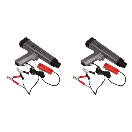 2X 12V Car Digital Engine Timing Light with LED Display Ignition Strobe Inductive Lamp Detector