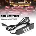 thumbnail image 3 of 5X Contrôleur pour Fauteuils Inclinables Électriques 6 Boutons 5 Broches Interrupteur Manuel pour Appareil Ménager Lit Ajustable Fauteuils Élévateurs Inclinables, 5 x Commande Manuelle de Fauteuil Inclinable, Noir, 3 of 8