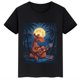 thumbnail image 3 of Ropa infantil con estampado de dibujos animados de camellos, camisetas negras de manga corta de verano para niños, camisetas de algodón personalizadas para niños y niñas, 3 of 5