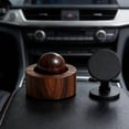 thumbnail image 6 of Essential Oils Diffuser Wooden Round Ball Air Freshener Modern Design for Home Office Car Decor, 6 of 8