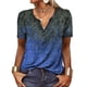 thumbnail image 3 of Top de verano para mujer,Jersey con cuello de botones de verano para mujer Top de manga corta para mujer hecho a medida para la perfección, 3 of 5