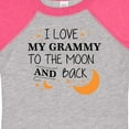 thumbnail image 4 of Inktastic I Love My Grammy to the Moon and Back Boys or Girls Baby Bodysuit, 4 of 5