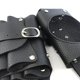 thumbnail image 2 of unbranded Bolsa Multifuncional Para Y Accesorios De Peluquería Con Exterior De Cuero Negro, 2 of 8
