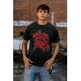 thumbnail image 5 of Urban Graffiti Self Made Crown Men's Graphic T Shirt Tees Brisco Brands S, 5 of 6