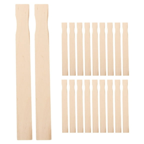 KALLORY 20Pcs Epoxy Stir Sticks for Professional Painting Tasks Paint Mixing Stick 9.04X1.06X0.10in