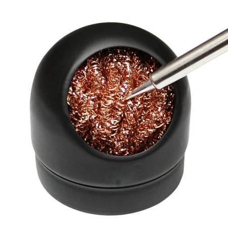 

Thinsont Wire Solder Solder Tip Head Stainless Steel Wire Mesh Cleaning black