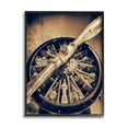 thumbnail image 2 of Stupell Industries Propeller Machinery Detailed Aircraft Sepia Photography Framed Wall Art, 11 x 14, Design by John Slemp, 2 of 5