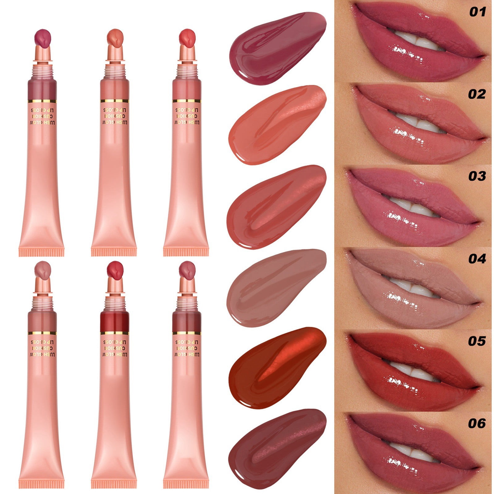 Lip Moisturizer for Very Dry Teen Makeup Mini Lip Gloss Lip Colors Lip Gloss Fresh Lip Wrap Lip Bar Lipstick Lip Gloss Clear Flavo Lip Gloss Mini Suitcase for Lip Gloss Packaging