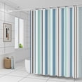thumbnail image 1 of Bathroom curtain shower curtain romantic stripes single curtain without rod width 240*height 200, 1 of 1