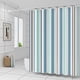 thumbnail image 1 of Bathroom curtain shower curtain romantic stripes single curtain without rod width 200*height 200, 1 of 1