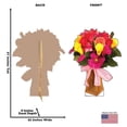 thumbnail image 2 of Bouquet of Flowers Cardboard Cutout, 2 of 3