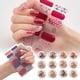 thumbnail image 2 of Tiras de Gel 3D para uñas, parches deslizantes, flores, Color degradado, adhesivo de cobertura completa, lámpara UV para manicura curada, 2 of 7