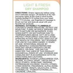 Equate Light & Fresh Dry Shampoo photo 2