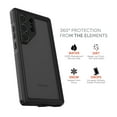 thumbnail image 2 of Body Glove Tidal Waterproof Phone Case for Samsung Galaxy S24 Ultra 5G - Black/Clear, 2 of 10