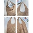 thumbnail image 2 of Kukuzhu Women Crochet Shoulder Bag Crochet Mesh Tote Bag Knit Hobo Bag Aesthetic Shoulder Handbag Woven Shopping Bags, 2 of 3