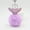Violet, variant on Fur Ball Keychain Fluffy Fish Tail Key Chain Pendant Cute Accessory for Bags Purses Backpacks and Keys Decoration Charm