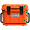 MultiColor, variant on Cubix Outdoors 10 QT QuadraX Portable Insulated Hard Cooler - Fits 8 Cans - Zesty Orange