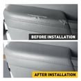thumbnail image 6 of Leather Cover Fit for Honda Pilot 09-13 Armrest Synthethic (Rear Door Panel Armrest Cover, Gray), 6 of 10