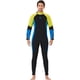 thumbnail image 1 of Traje de húmedo Traje de cuerpo completo para hombres y mujeres Actividades deportivas de agua de una pieza en agua fría para snorkeling Surfing Spearfishing Man / Amarillo 3xl Scienceny OD017131-18, 1 of 7