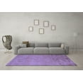 thumbnail image 3 of Ahgly Company Machine Washable Indoor Rectangle Abstract Blue Modern Area Rugs, 4' x 6', 3 of 4