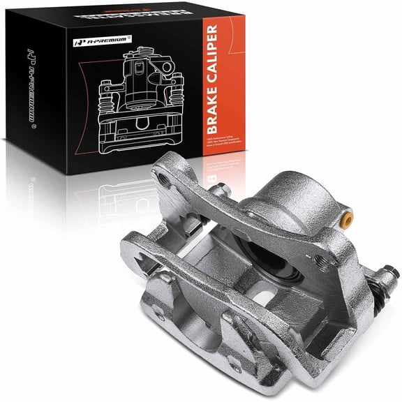 A-Premium Brake Caliper Assembly with Bracket Compatible with Chrysler 200 2015-2016 Dodge Dart 2013-2016 Front Left Driver Side