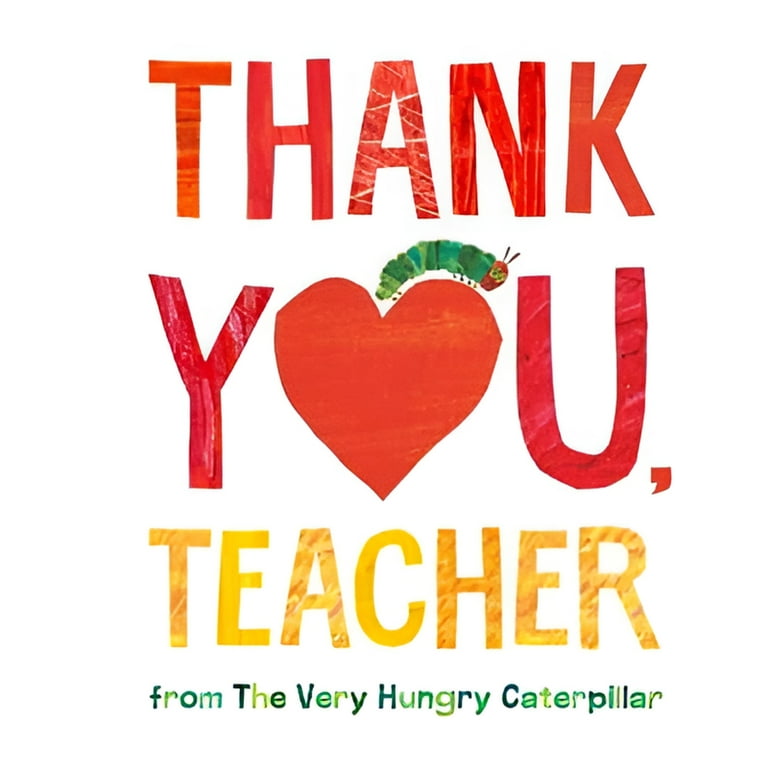 Thank You, Teacher from The Very Hungry Caterpillar