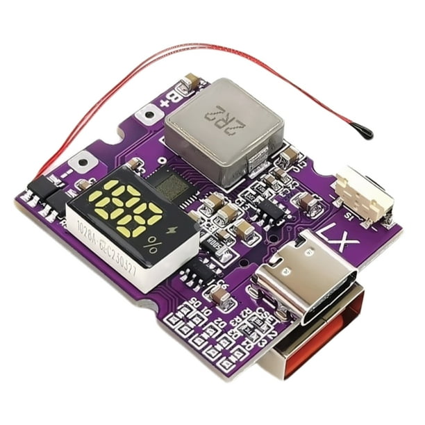 Potencia carga rápida bidireccional 22.5W Power Bank S Tipo-C USB DIY