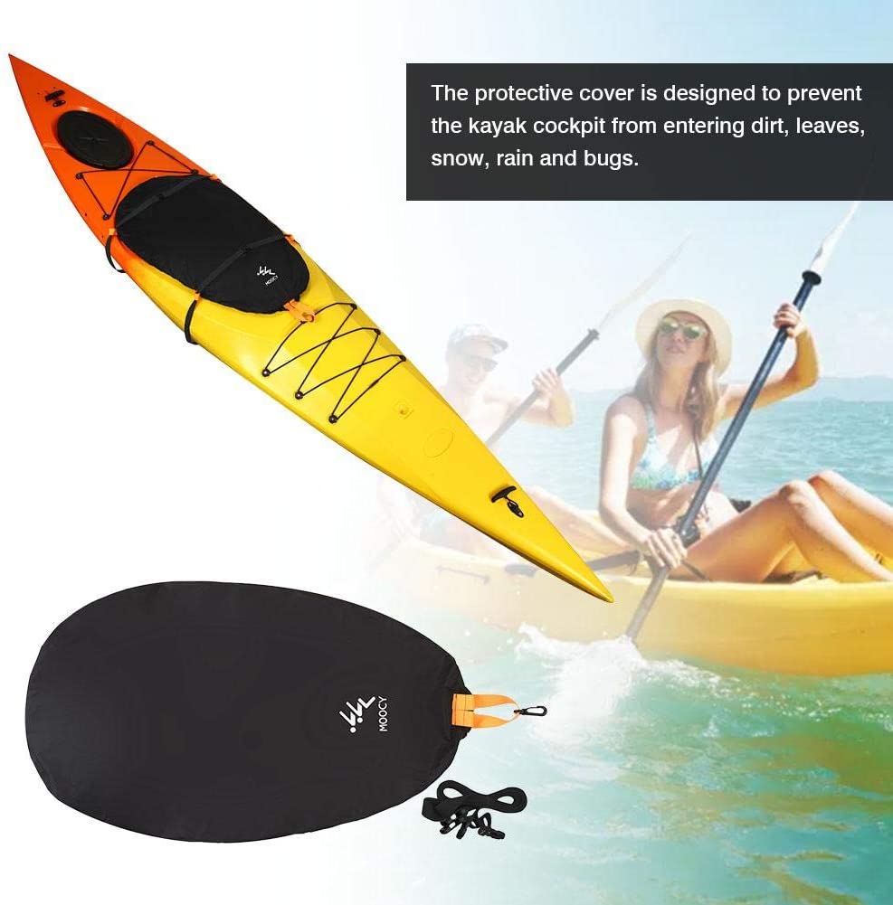 Cover Cockpit Blocking Kayak Cockpit Cover Seal Cockpit Protector Ocean Cockpit Cover 4 Sizes Optional Waterproof and UV50+ for Outdoor Storage