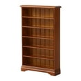 thumbnail image 3 of LeeQinersw 1/12 Dollhouse Miniatures Bookcase Gift Bedroom Decor Dolls House Mini Furniture Brown, 3 of 9