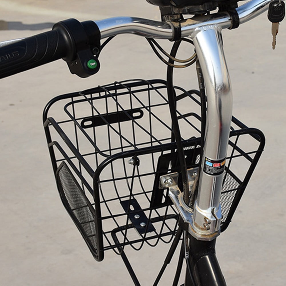 Sportact Cycling,Bicycle Accessories,Electric Bicycle,1pc Sturdy Bicycle Cycling Basket Front Basket For Bike Scooter Storage Holder
