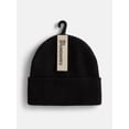 thumbnail image 2 of No Boundaries Women's Solid Ribbed Knit Beanie, 2 of 4