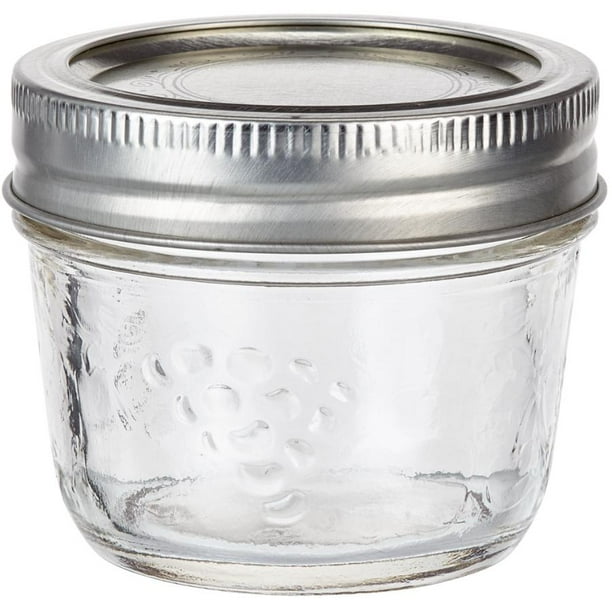 Mason Jars with Lids 125 ml, 12 Pack Walmart.ca