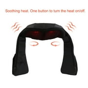 Shiatsu Kneading Neck Back Shoulder Massager Heat Magic Lumbar Support Waist Neck Relax Mate Device Pain Relief