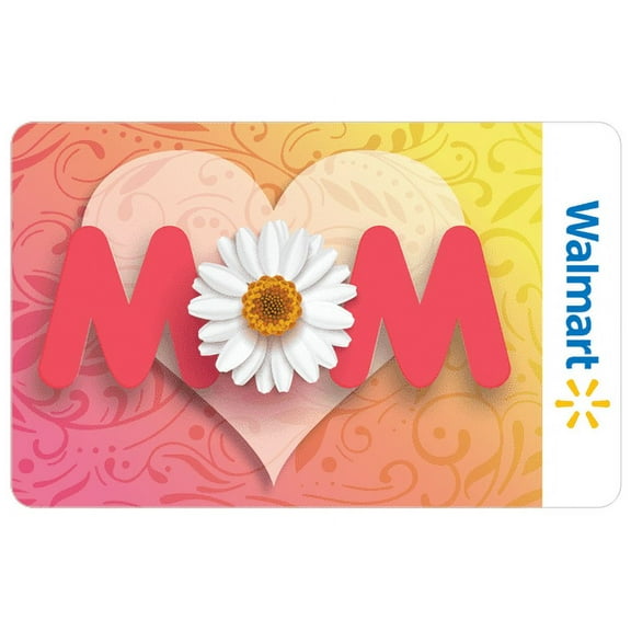 Charming Daisy Mothers Day Walmart Gift Card