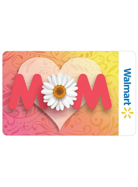 Charming Daisy Mothers Day Walmart Gift Card