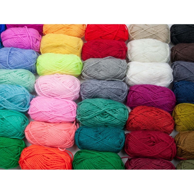 Mulit-Color Soft Chunky Acrylic Crochet Knitwear DIY Yarn Acrylic Thread
