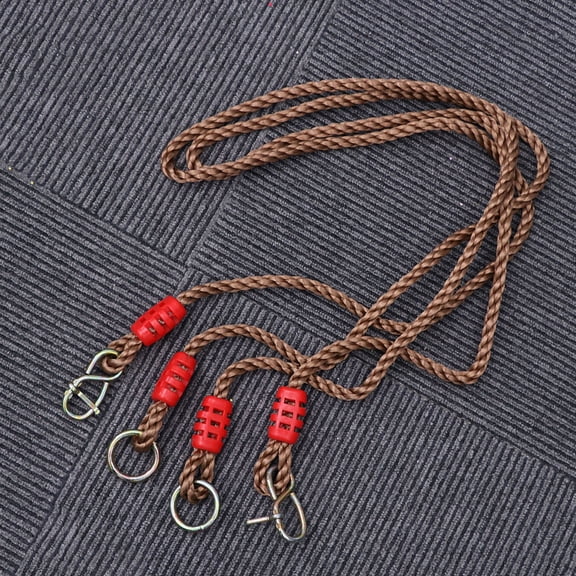LABRIMP Pair of Adjustable Swing Ropes Heavy Duty Load Bearing PE Material for Tree and Beam Swings