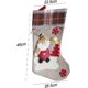 thumbnail image 2 of KAIYANG Medias navideñas, 3 piezas, 18 pulgadas, tamaño grande, con diseño de Papá Noel, muñeco de nieve, reno y personaje navideño para decoraciones navideñas familiares, 2 of 5