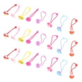 thumbnail image 2 of MasteelfCA 24PCS Cartoon Elastic Hair Ties Assorted Rope Rubber Band Ponytail Holder for Kids Toddlers, 2 of 9